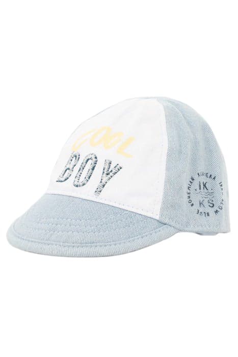 BABY BOYS’ BLUE CAP WITH EMBROIDERED SLOGAN by IKKS