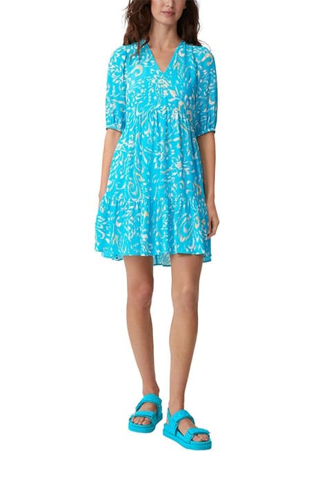 COMMA DRESSES BLUE GREEN by Comma