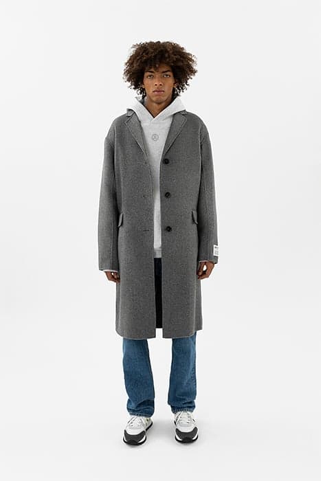 MEDEA WOOL COAT GREY by Axel Arigato