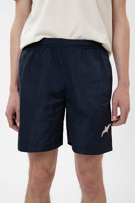 SINGLE BEE BIRD SWIM SHORTS NAVY by Axel Arigato