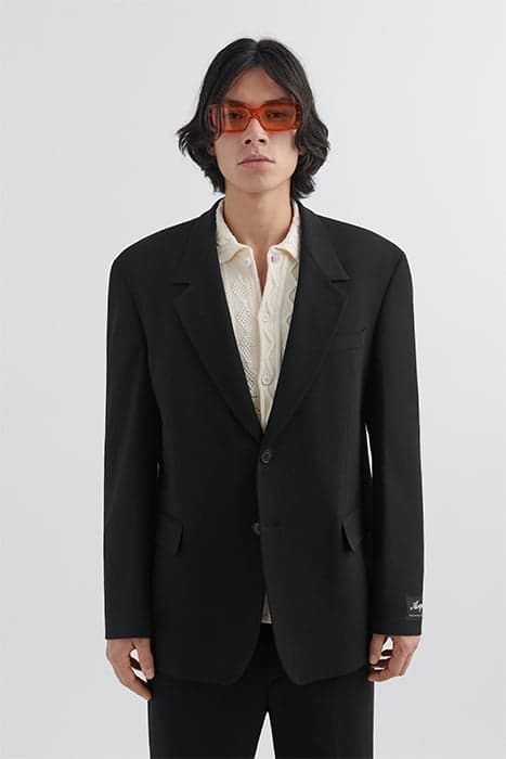 NIGHT RELAXED BLAZER BLACK by Axel Arigato