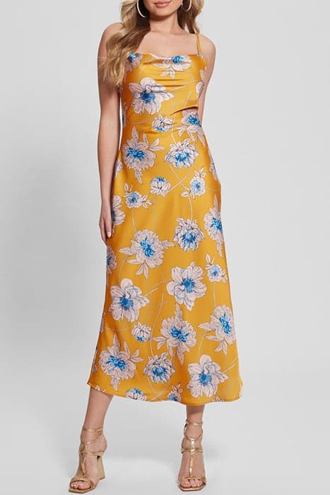 AKILINA DRESS GOLDEN BLOOM PRINT by Marciano by Guess