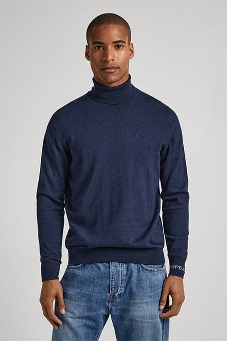 ANDRE TURTLE NECK DULWICH BLUE by Pepe Jeans