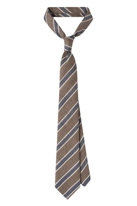 TIE-STRIPE-BROWN BROWN by Suitsupply