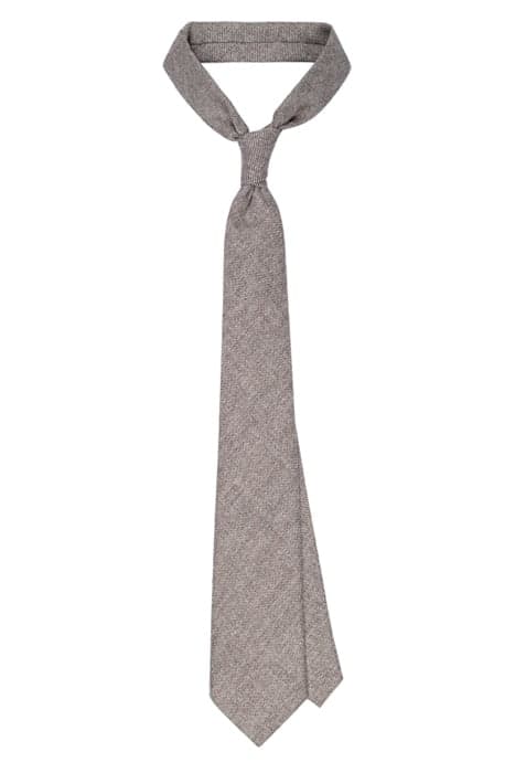 TIE-PLAIN-L.BROWN BROWN by Suitsupply