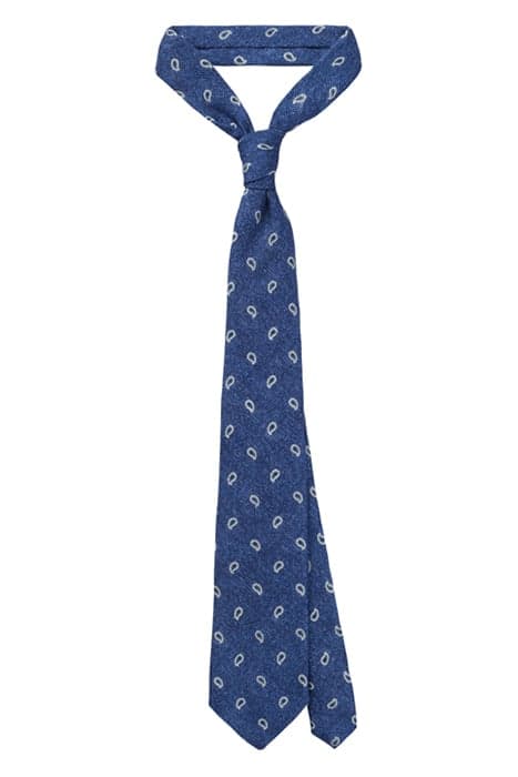 BLUE PAISLEY TIE BLUE by Suitsupply