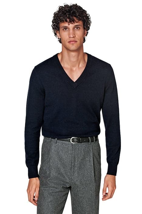 DEEP V-NECK NAVY NAVY by Suitsupply