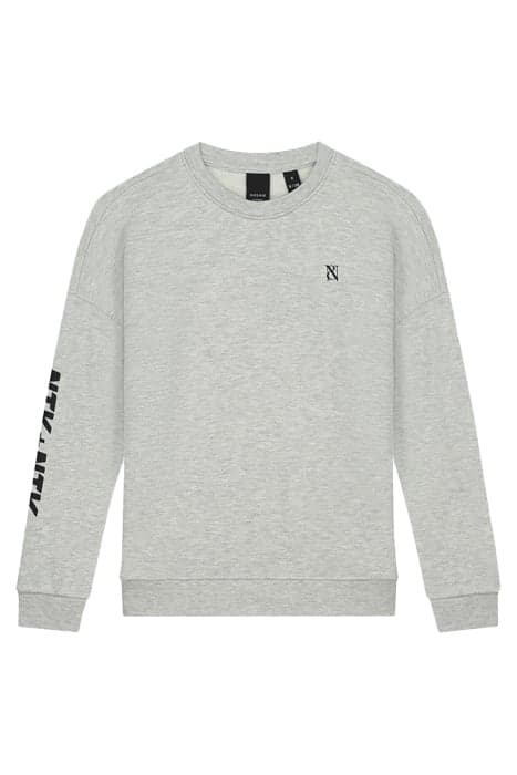 DEREK SWEATER LIGHT GREY MELANGE by NIK & NIK