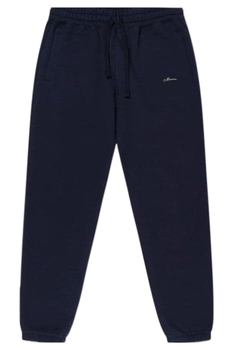 THE MERCER CALLIGRAPH SWEATPANTS NAVY by Mercer Amsterdam