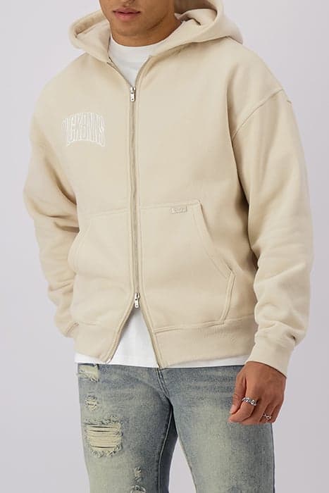 ARCH ZIP HOODY SAND by Black Bananas