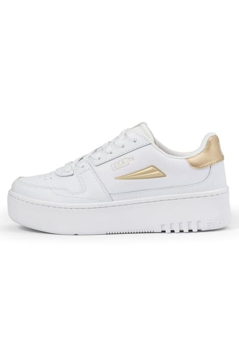 FXVENTUNO PLATFORM WMN WHITE-GOLD by FILA