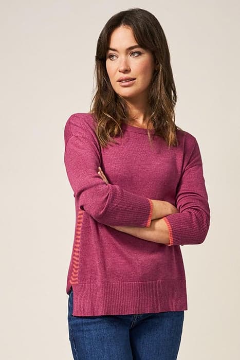 OLIVE JUMPER BRIGHT PINK by White Stuff