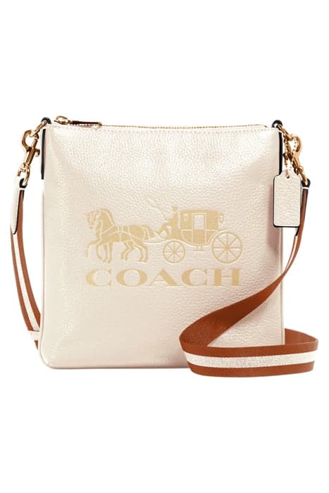 JES SLIM CROSSBODY WITH HORSE AND CARRIAGE CHALK by Coach