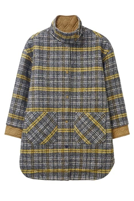 MADDIE REVERSIBLE COAT GREY MULTI by White Stuff