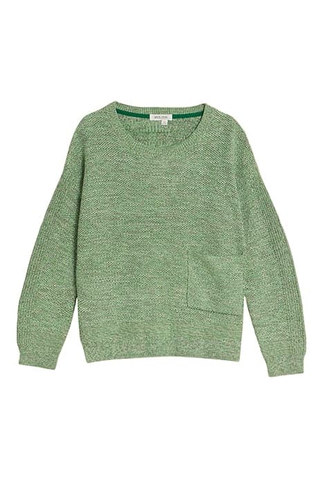 NORTHBANK JUMPER MID GREEN by White Stuff