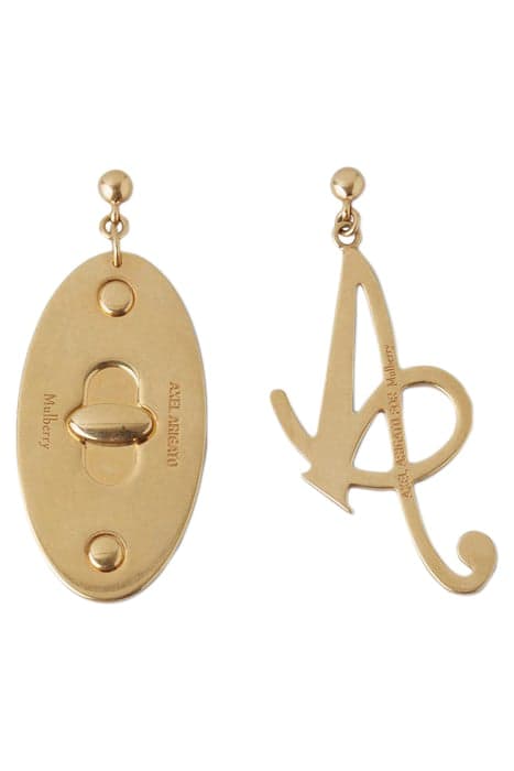 AA X MULBERRY EARRING GOLD by Axel Arigato