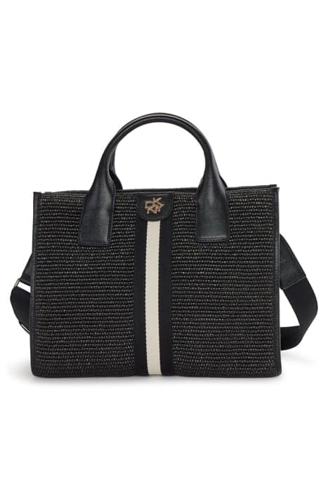 CAROL MD BOOK TOTE BLK/GOLD by DKNY