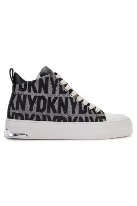 YASER - LACE UP MID BLACK/WHITE by DKNY