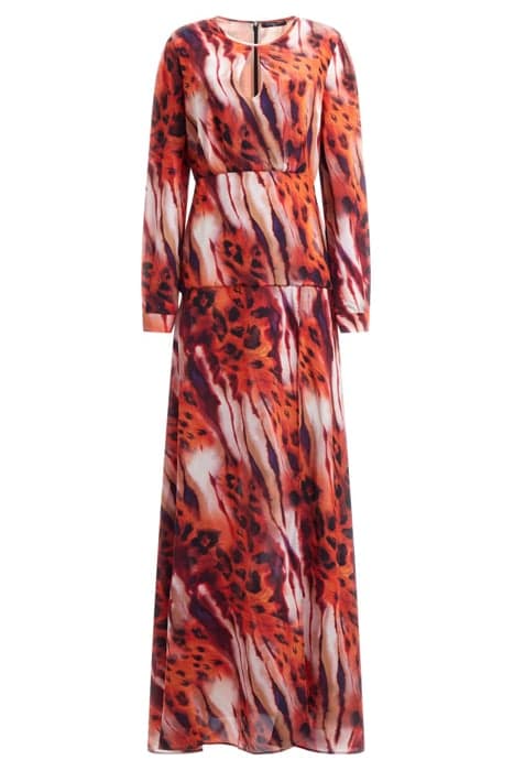 RADIANT ANIMAL LONG DRESS RADIANT ANIMAL PRINT by Marciano by Guess