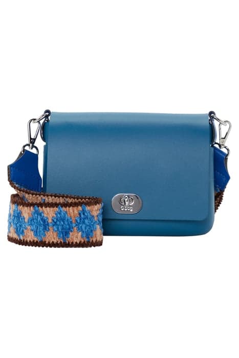 OPOCKET EVA COMPOSED FLAP BAG BLUE LAKE by O bag