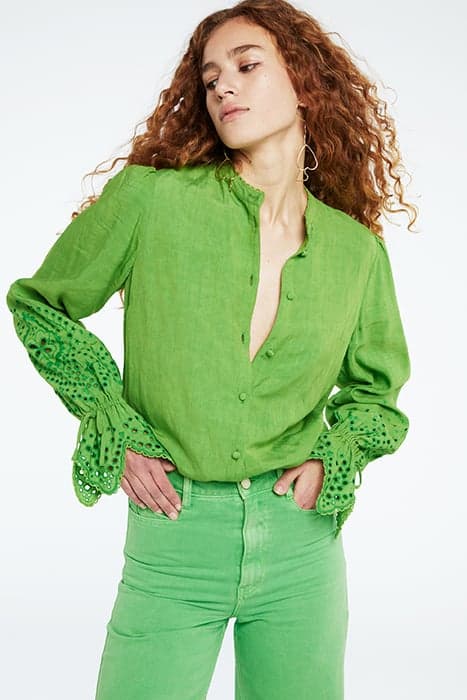 CLARISSA BLOUSE PARAKEET by Fabienne Chapot