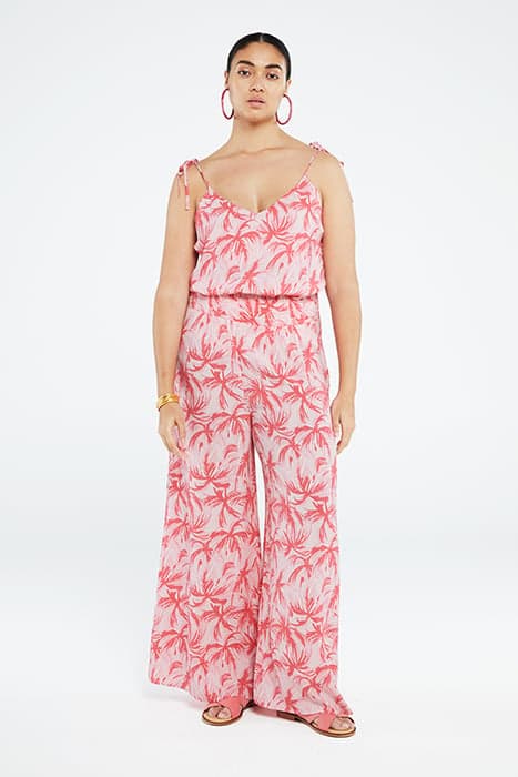 PALAPA TROUSERS PINK GRAPEFRUIT/CHAR by Fabienne Chapot