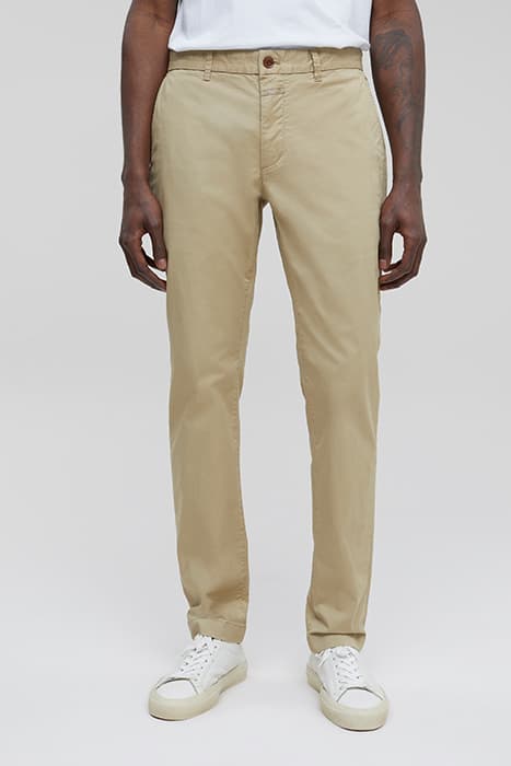 CLIFTON SLIM PANTS GREY OLIVE by Closed