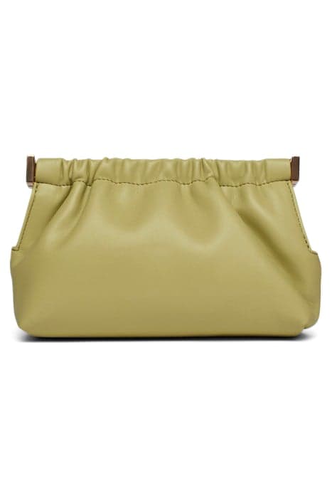 THE BAR CLUTCH MICRO CLUTCH LIME by Nanushka