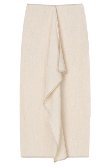 LINNEA SKIRT CREME/CREME by Nanushka