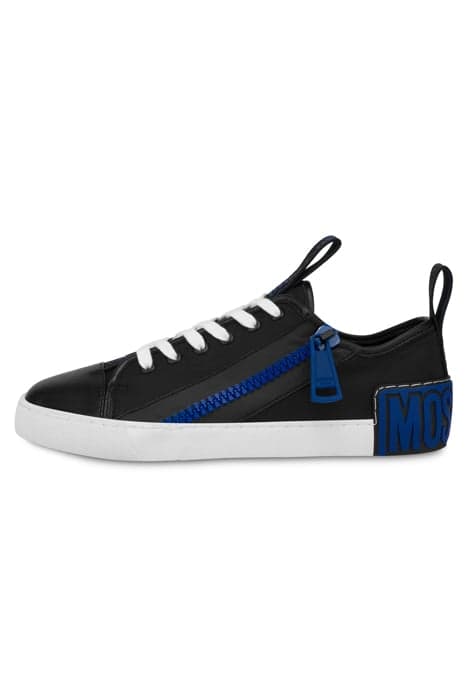 RECYCLE SNEAKERS BLUE by Moschino