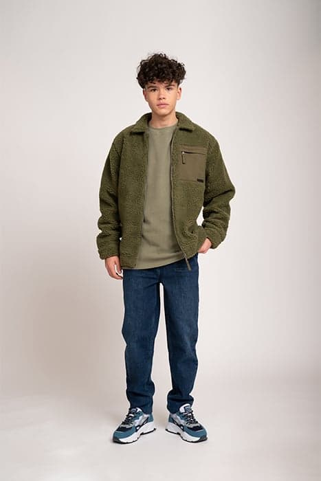 LENNOX BORG SHACKET MUD GREEN by NIK & NIK