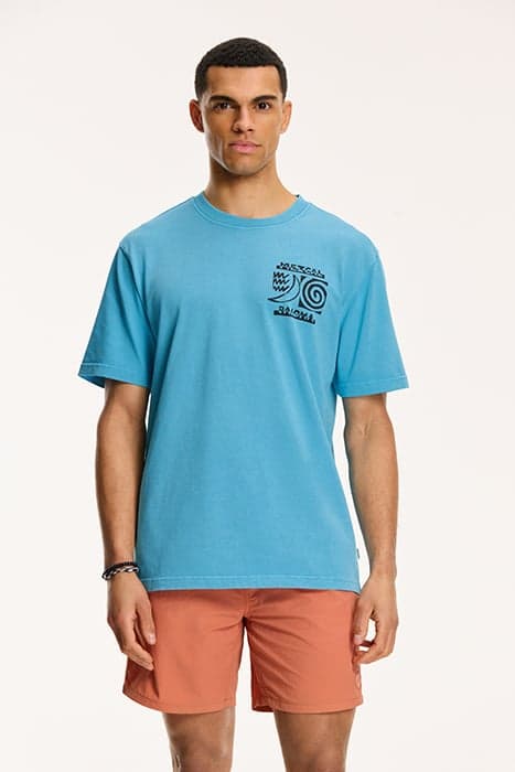 MEN MEZCAL PALOMA T-SHIRT SKY BLUE by Shiwi