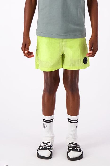 JR. ESSENTIAL SWIMSHORTS LIME by Black Bananas