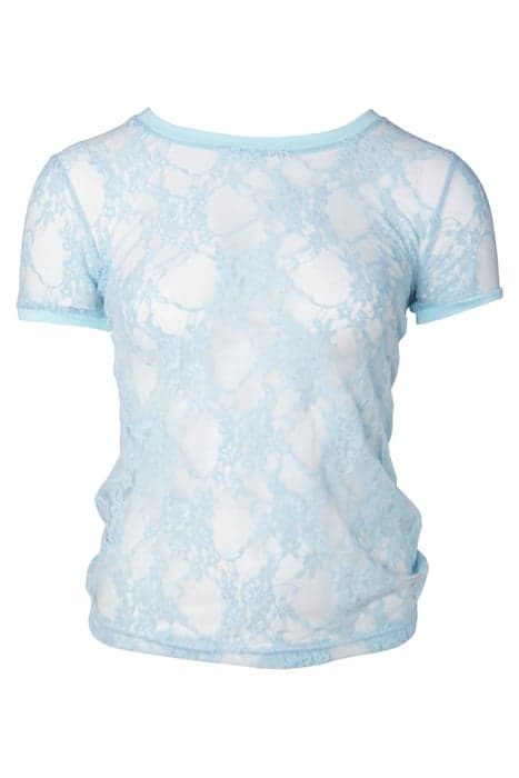 LACE TOP BLUE BLUE by Mucho Gusto