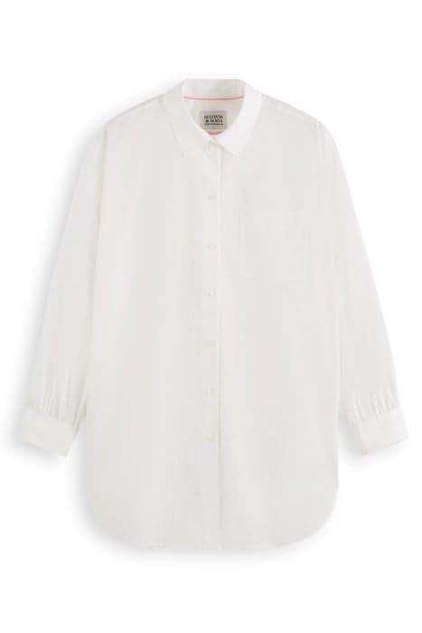 EXTRA OVERSIZED SHIRT WHITE by Scotch & Soda