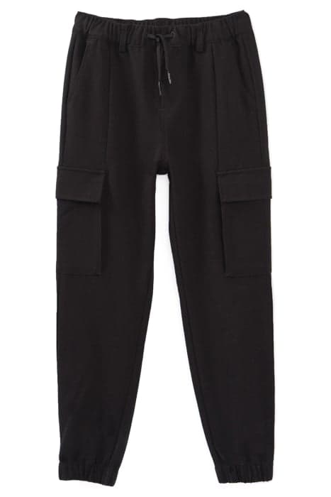 BOYS’ BLACK JOGGER-STYLE COMBAT TROUSERS by IKKS