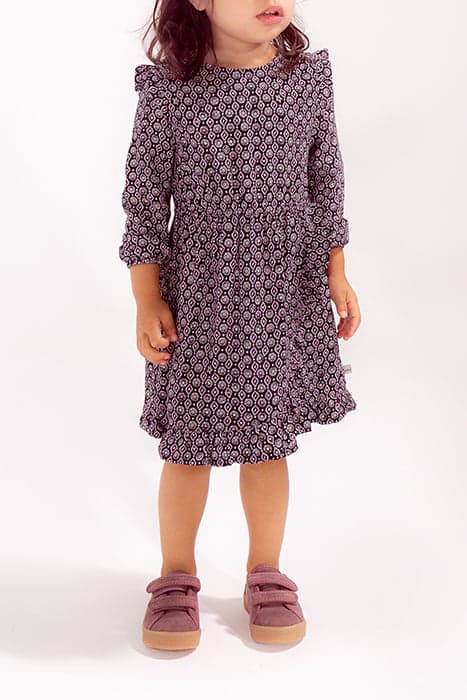 BABY GIRLS’ BLACK ROCK PRINT ECOVERO® DRESS by IKKS