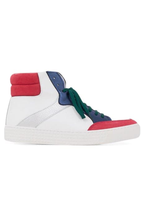 PINK, WHITE, NAVY, SILVER, GREEN HIGH-TOP TRAINERS by ICODE