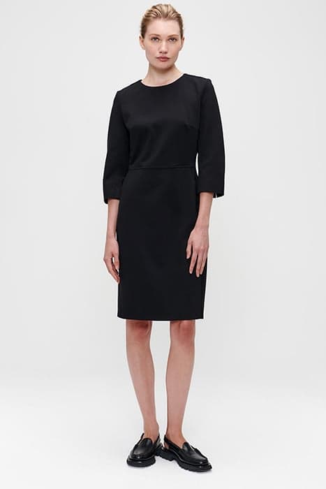 IRVING FITTED DRESS BLACK by TRVL DRSS