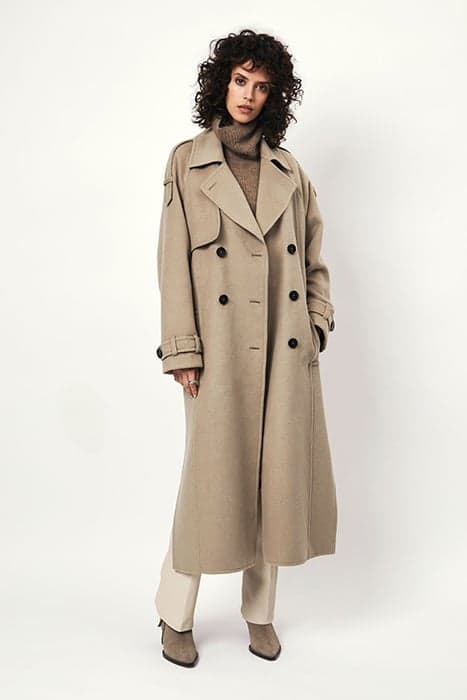 RANGER TRENCHCOAT LIGHT TAUPE by Dante6