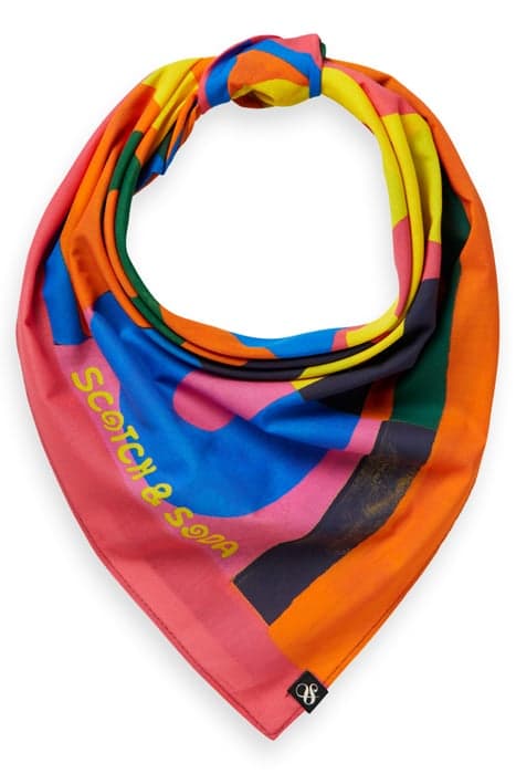 SEASONAL PRINTED COTTON BANDAN MULTICOLOUR by Scotch & Soda