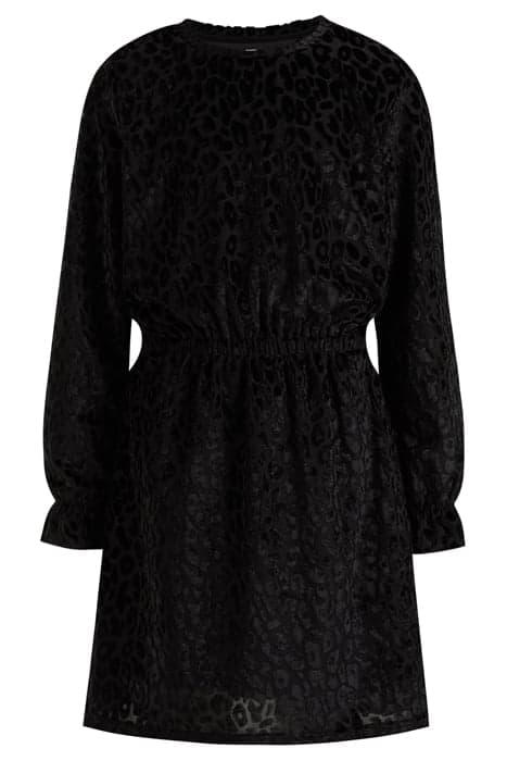 DRESS MID LENGTH BLACK by WE Fashion