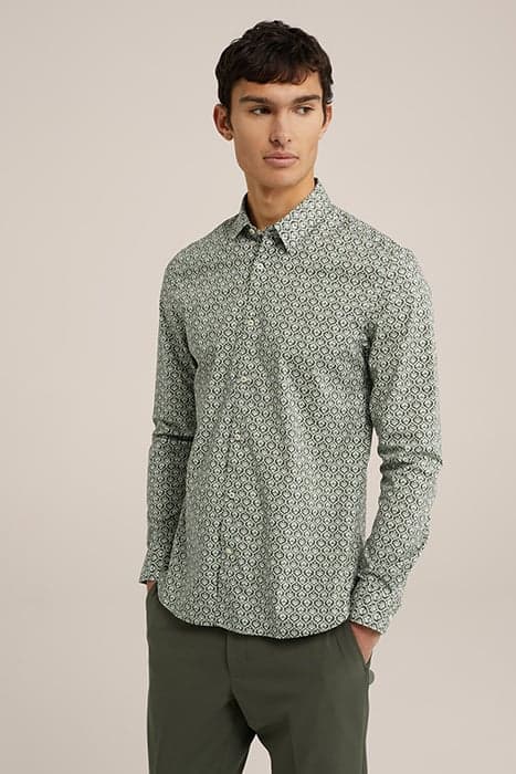 SHIRT MOSS GREEN by WE Fashion