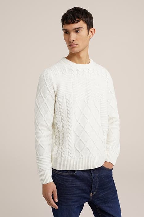 PULLOVER WHITE by WE Fashion