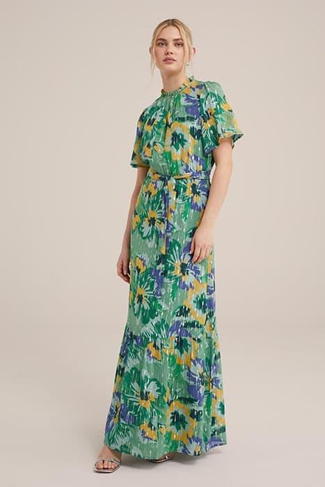 DRESS MAXI LENGTH GREEN by WE Fashion