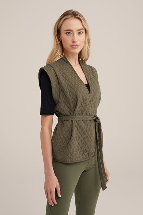 GILET DARK GREEN by WE Fashion