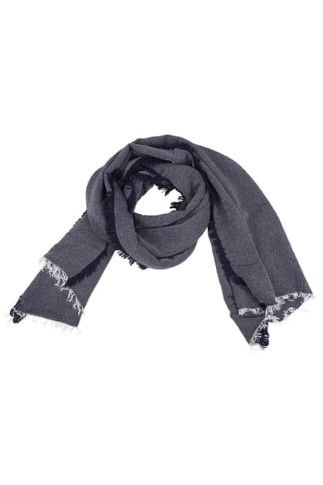 SCARF OBLONG BLUE BLUE by Mucho Gusto