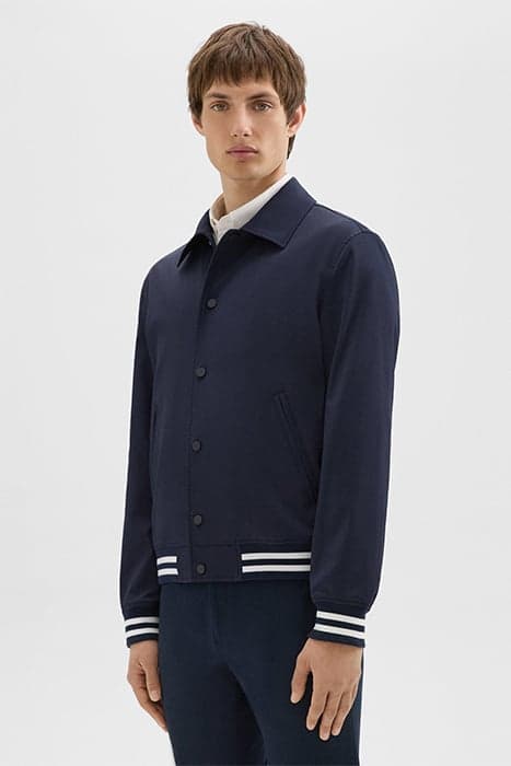 VARSITY JACKET IN NEOTERIC NAVY by THEORY