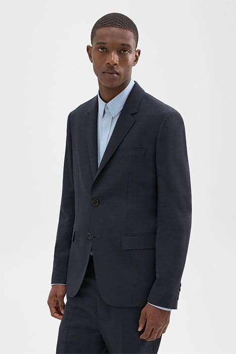 VIRGIN WOOL TWO-BUTTON BLAZER MIDNIGHT by THEORY