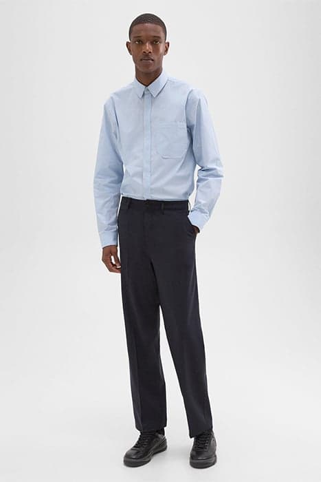 RELAXED VIRGIN WOOL PANT MIDNIGHT by THEORY